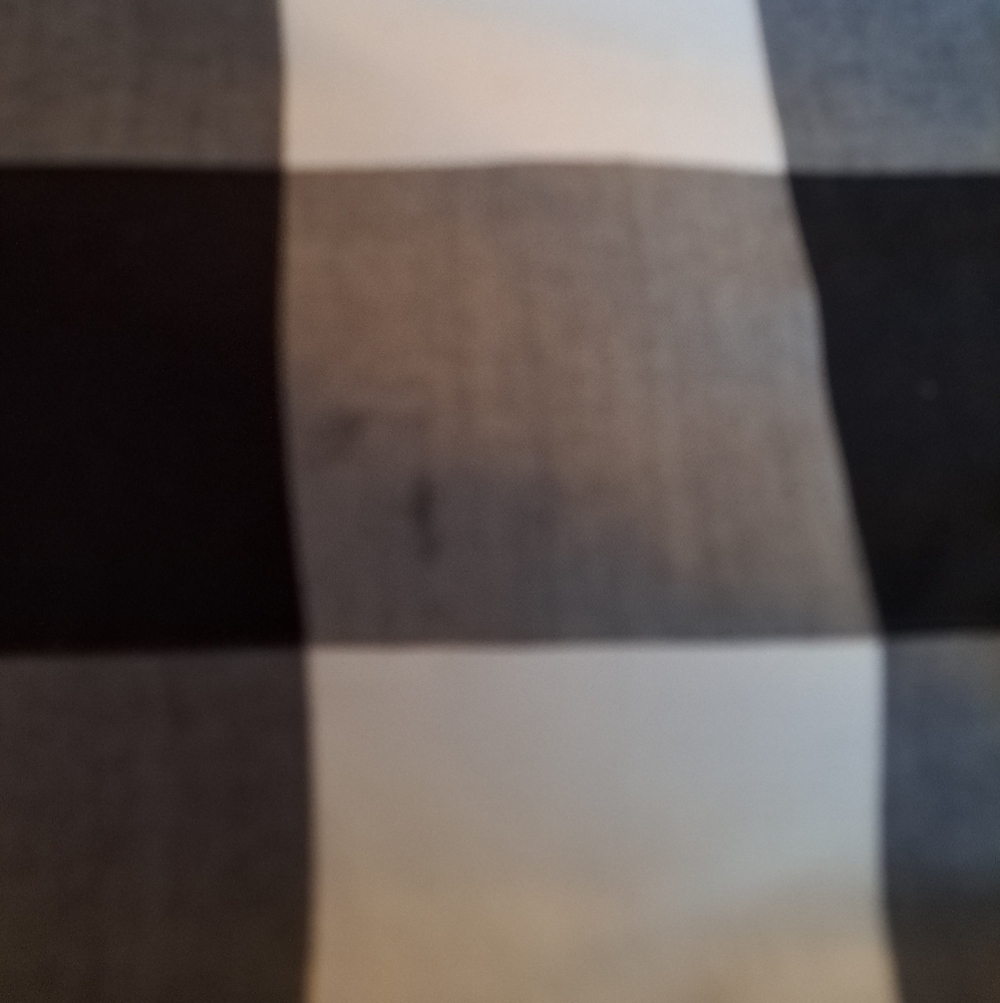Loft  Black & White Buffalo Check Shorts - Picture 5 of 5